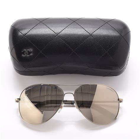 chanel aviator sunglasses for women